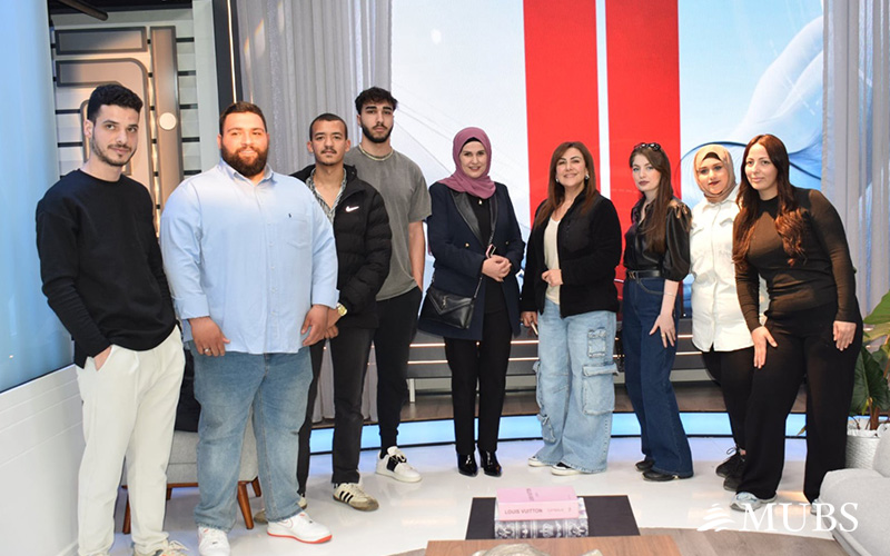 MUBS Students Explore Broadcasting at Al Jadeed TV Station